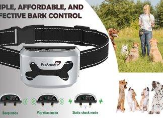 PetAmenity No Barking Control Anti Bark Collar PetAmenity No Barking Control Anti Bark Collar Top
