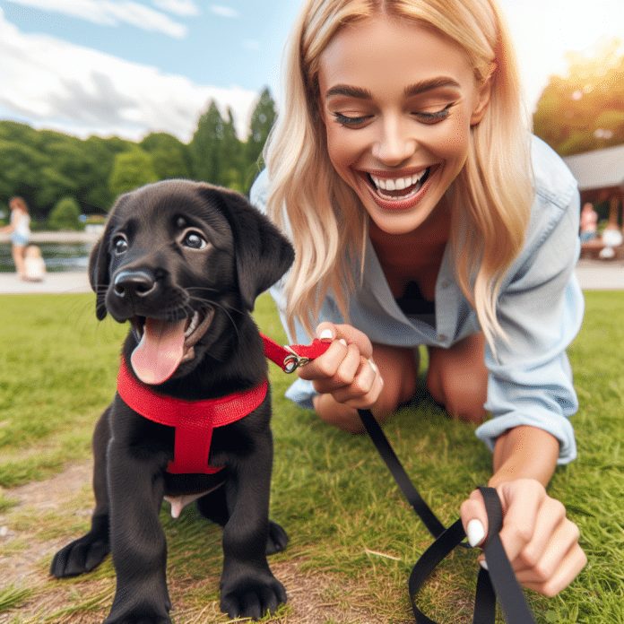 how do i get my puppy used to walking on a leash