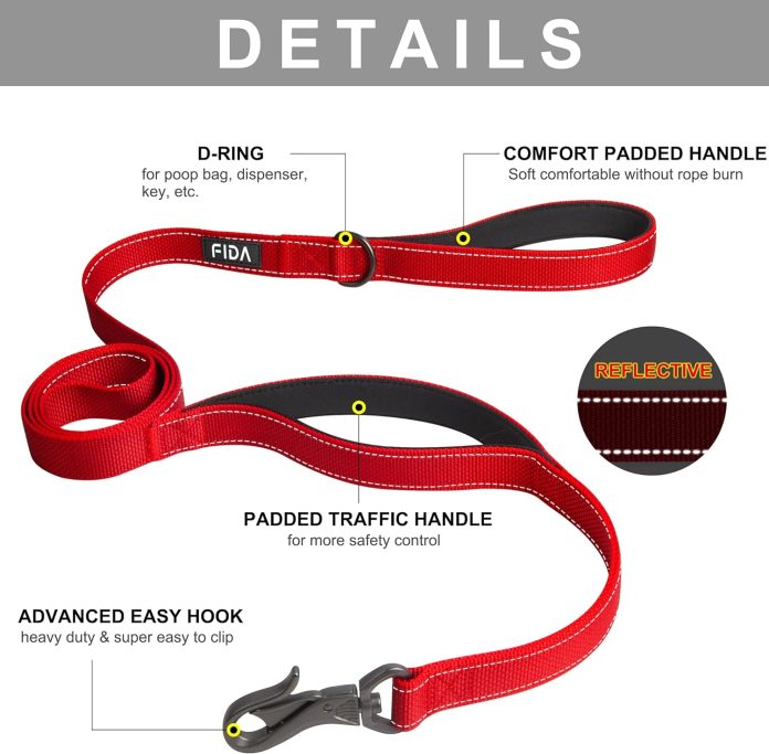 5 product comparisons dog leashes for medium to large breeds