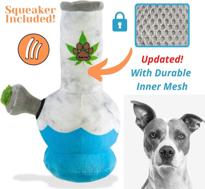 nestpark puppy chiefer 3000 funny dog toys plush squeaky weed review