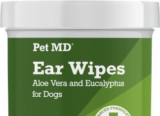 Pet MD Dog Ear Cleaner Wipes Review pet md dog ear cleaner wipes review