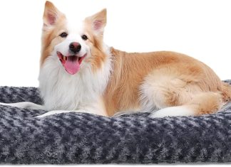 Washable Dog Bed Deluxe Plush Dog Crate Bed Review washable dog bed deluxe plush dog crate bed review