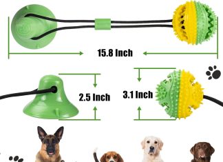 Askhald Dog Chew Toys Review askhald dog toys dog chew toys for aggressive chewers puppy dog training treats teething rope toys for boredom dog puzzl 3