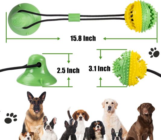 Askhald Dog Chew Toys Review askhald dog toys dog chew toys for aggressive chewers puppy dog training treats teething rope toys for boredom dog puzzl 3