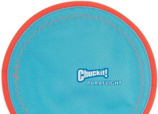 ChuckIt! Paraflight Flying Disc Dog Toy Review chuckit paraflight flying disc dog toy review