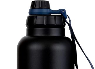 GrandTies Insulated Portable Dog Water Bottle Review grandties insulated portable dog water bottle with 2 detachable dog water bowl dispenser leak proof dog food travel cont