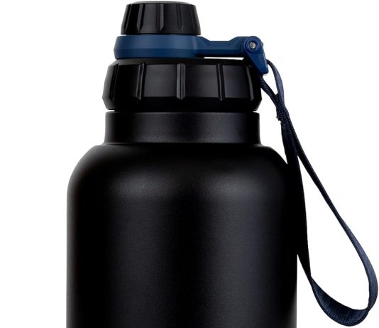 GrandTies Insulated Portable Dog Water Bottle Review grandties insulated portable dog water bottle with 2 detachable dog water bowl dispenser leak proof dog food travel cont