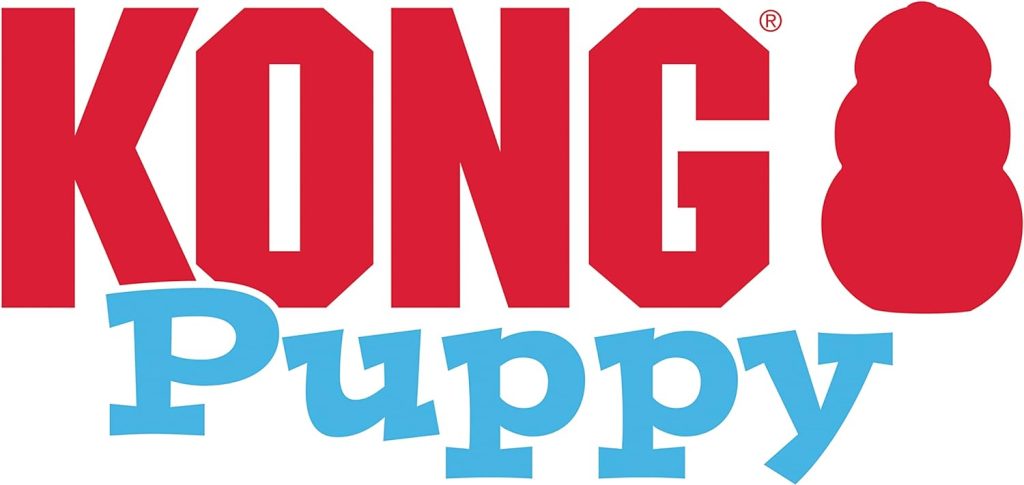 KONG - Puppy Toy Natural Teething Rubber - Fun to Chew, Chase and Fetch - for Medium Puppies - Pink