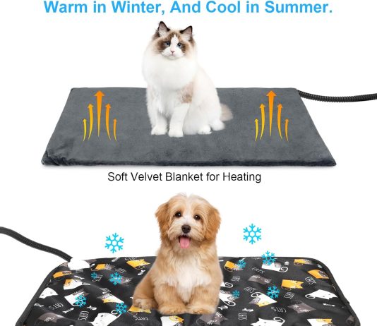 Pet Heating Pad Review pet heating pad for dogs and catsdog cat heating pad with auto timer and chew resistant cord 9 adjustable temperature wa 3