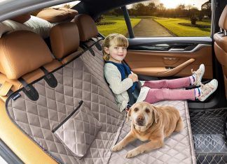 URPOWER Dog Seat Cover Review urpower dog car seat cover for pets 100 waterproof seat cover hammock 600d heavy duty scratch proof nonslip durable soft 4