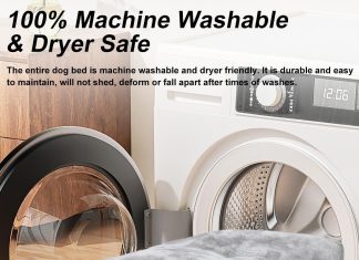 Dog Bed for Crate Review dog bed for crate washable dog beds large sized dog plush dog kennel pad pet sleeping mat with anti slip bottom 35x22 in 2