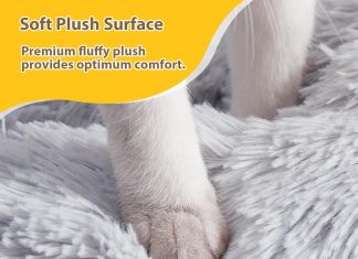 Large Dog Bed Crate Pad Mat Review large dog bed crate pad mat for dog cages fluffy washable dog bed for large medium size dog soft kennel pad anti slip pe 2