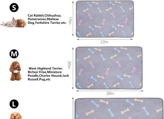 3 Pcs Washable-Soft Warm Dog Blanket Review 3 pcs washable soft warm dog blanket mix grey bone series pattern puppy pet blankets for small medium large pet dogs and 1