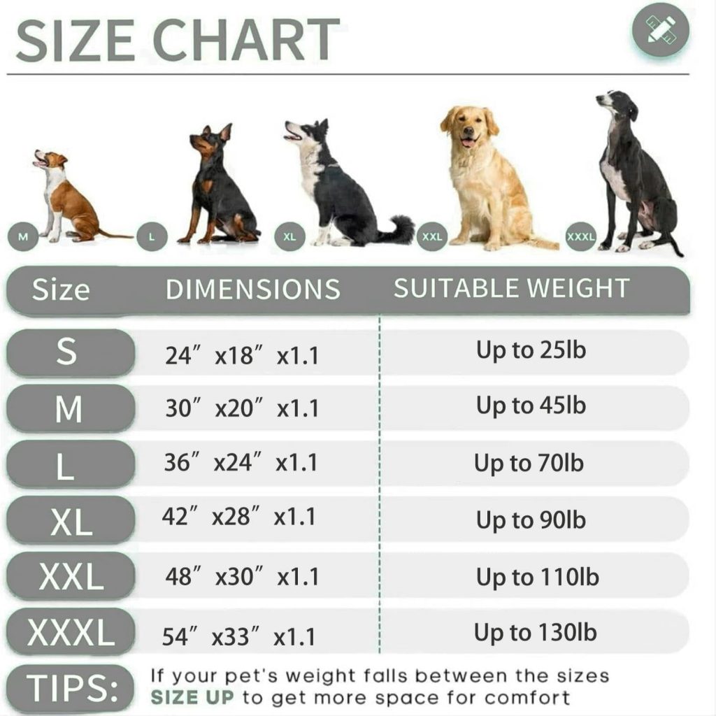 KHONSU PET Dog Bed Mat for Crate 1.1in Slim Cooling Pad Reversible Flannel Waterproof Canva for Dogs up to 25 lbs KHONSU PET Dog Bed Mat for Crate 1.1in Slim Cooling Pad Reversible Flannel Waterproof Canva for Dogs up to 25 lbs