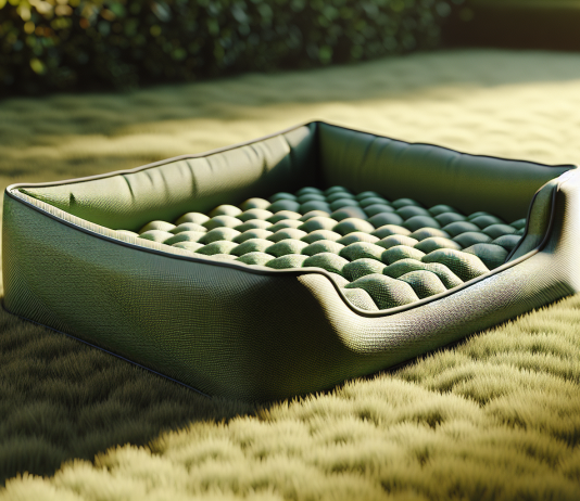 LE SURE Outdoor Waterproof Dog Bed 36×27 Green review