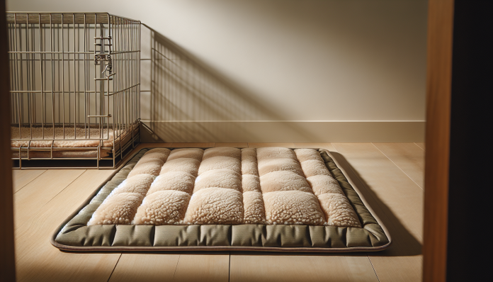 pet-dreams-dog-crate-pad-khaki-small-24-review