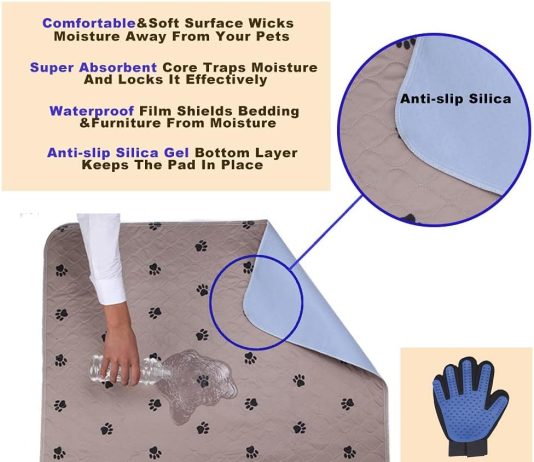 SincoPet Washable Dog Pee Pads review