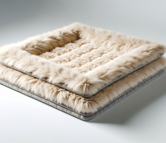 EHEYCIGA Plush Faux Fur Crate Pad review
