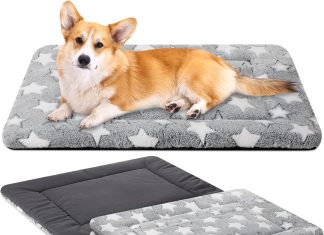 VitalCozy 4 Pcs Winter Dog Crate Pads review