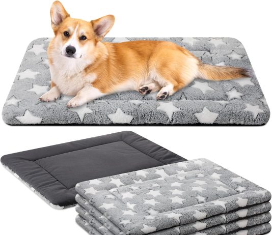 VitalCozy 4 Pcs Winter Dog Crate Pads review