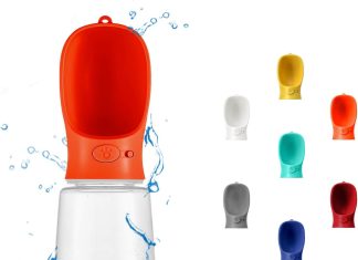 WePet Portable Dog Water Bottle review