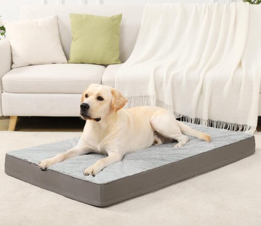 KSIIA Orthopedic Dog Bed Dog Crate Bed review