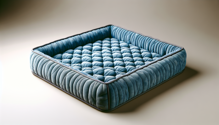 washable-dog-bed-plush-orthopedic-crate-mat-blue-review