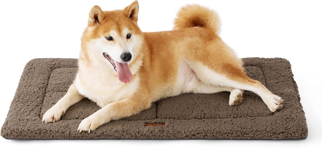 Bedsure Washable Dog Crate Bed for Large Dogs, Soft Foam Floor Pet Mat, Versatile Lightweight Pet Crate Pad for Cages Bedsure Washable Dog Crate Bed for Large Dogs, Soft Foam Floor Pet Mat, Versatile Lightweight Pet Crate Pad for Cages