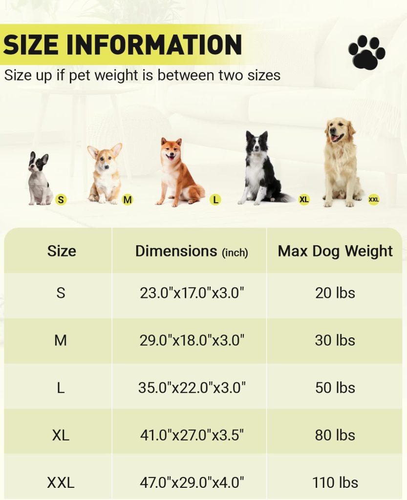 NUPIDA Dog Bed for Crate for Large Dog, Machine Washable Bed XL Crate Plush Pet Kennel Pad with Non-Slip Bottom, Pet Sleeping Mat, 41x27 inch, Dark Gray NUPIDA Dog Bed for Crate for Large Dog, Machine Washable Bed XL Crate Plush Pet Kennel Pad with Non-Slip Bottom, Pet Sleeping Mat, 41x27 inch, Dark Gray