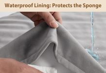 RPETHOME Indestructible Dog Beds for Large Dogs, Chew Proof Dogs Bed with Orthopedic Egg Foam, Outdoor Waterproof Pet Bed Mat with Washable Cover for Crate Pad and Cages,Jumbo