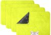 Drydiet 4 Pack Self Warming Cat Pads Self Heating Cat Mat Washable Homeless Dogs Thermal Pads Kennel Pad Reflects Body Heat Warm Crate Bed Mat for Indoor Outdoor Pet(Gray,22 x 35 Inch) Home |