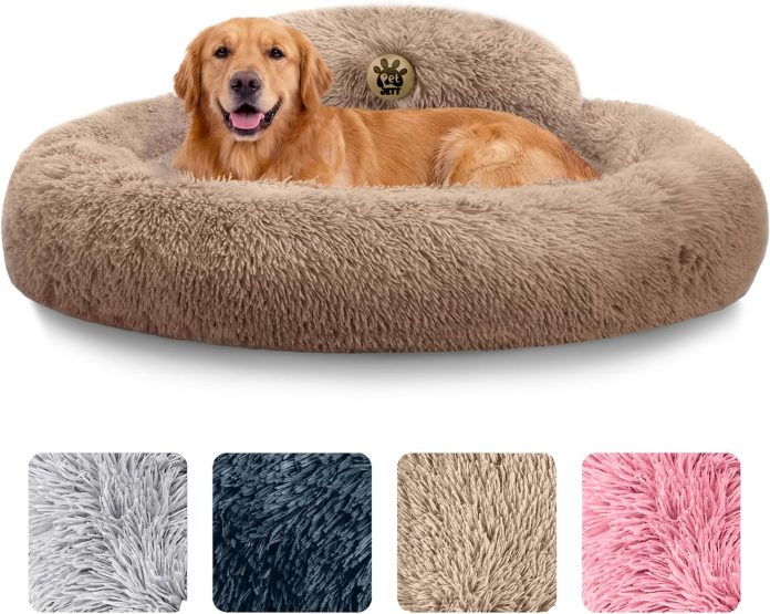 petjett-dog-beds-large-sized-dog-calming-round-bed-washable-dog-bed-anti-slip-super-soft-donut-bed-fluffy-faux-fur-anti-1-3