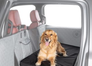 Ruff Liners Standard Dog Bed for Car Back Seat, Black – As Seen on Shark Tank – Fits Standard Seat Extender – Non-Slip Base, Waterproof, Machine-Washable – Dog Mat for Car with Rebound Foam Comfort Home |
