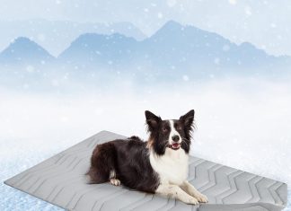 SCENEREAL Dog Cooling Mat, Reversible Self-Cooling Dog Pad (Cool & Warm), 48″x28″ Thicken Ice Cool Mat for Crate Kennel Sofa Indoor Outdoor No Toxic Gel, Machine Washable Home |