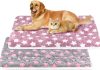2 Pcs Self Warming Cat Bed, Self Heating Pet Mat for Cats & Dogs Soft Calming Cat Bed Mat Reflects Body Heat Warm Washable Pet Pad for Crates, Floors, Indoor, Outdoor (31×23.6 Inch) Home |