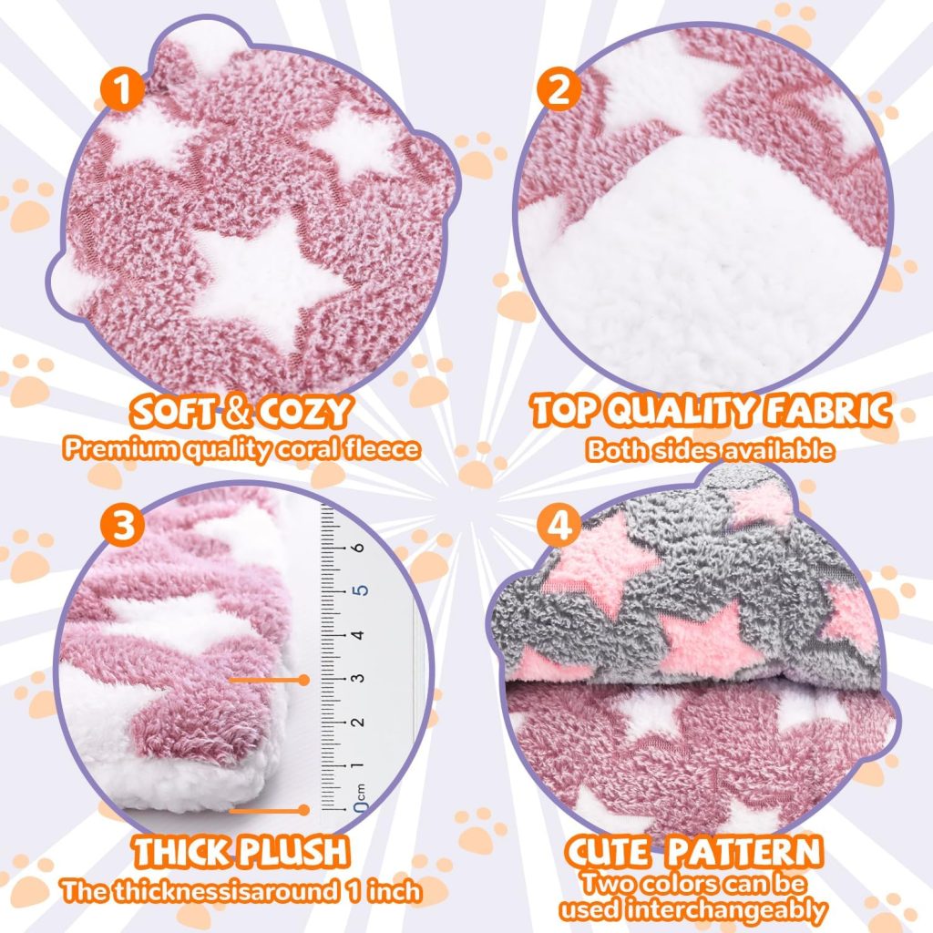 2 Pcs Self Warming Cat Bed, Self Heating Pet Mat for Cats Dogs Soft Calming Cat Bed Mat Reflects Body Heat Warm Washable Pet Pad for Crates, Floors, Indoor, Outdoor (31×23.6 Inch) 2 Pcs Self Warming Cat Bed, Self Heating Pet Mat for Cats Dogs Soft Calming Cat Bed Mat Reflects Body Heat Warm Washable Pet Pad for Crates, Floors, Indoor, Outdoor (31×23.6 Inch)