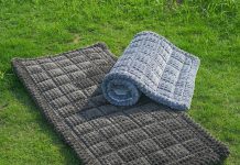 Dog Bed for Car, Backseat Pet Bed Mat, Fit for Backseat Extenders and Seat Covers (Black, 24.8″ x 54″)