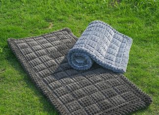 Dog Bed for Car, Backseat Pet Bed Mat, Fit for Backseat Extenders and Seat Covers (Black, 24.8″ x 54″) Home |