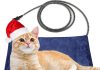 Kiroto Outdoor Pet Heating Pad for Cat Dog, Heated Mat with Waterproof Cover and Automatic Temperature Control, Suitable for Cat Houses, Dog Houses, Small Beds, Porches, 20” x 16”,Gray Home |