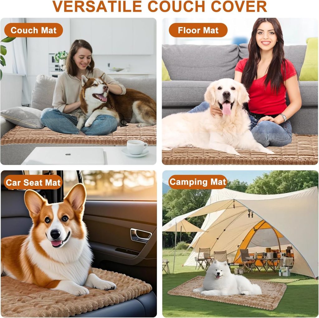 PHOPHO Couch Cover for Dogs Washable, Sofa Cover Protector for l Shape, Non Slip Dog Blanket Cover, Friendly Pet Mat Bed for Outdoor, Soft, 27.6 x 70.86 PHOPHO Couch Cover for Dogs Washable, Sofa Cover Protector for l Shape, Non Slip Dog Blanket Cover, Friendly Pet Mat Bed for Outdoor, Soft, 27.6 x 70.86